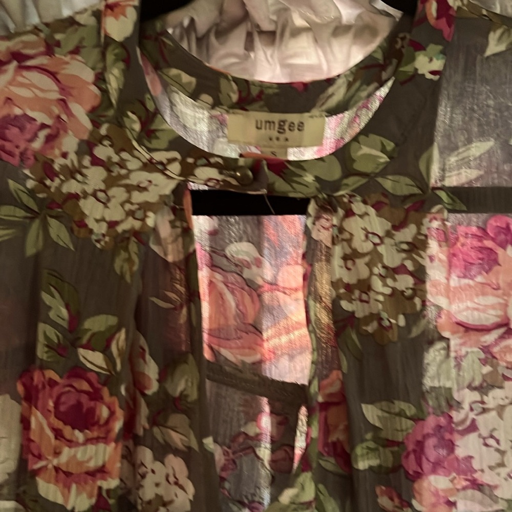 Umgee floral tunic/dress